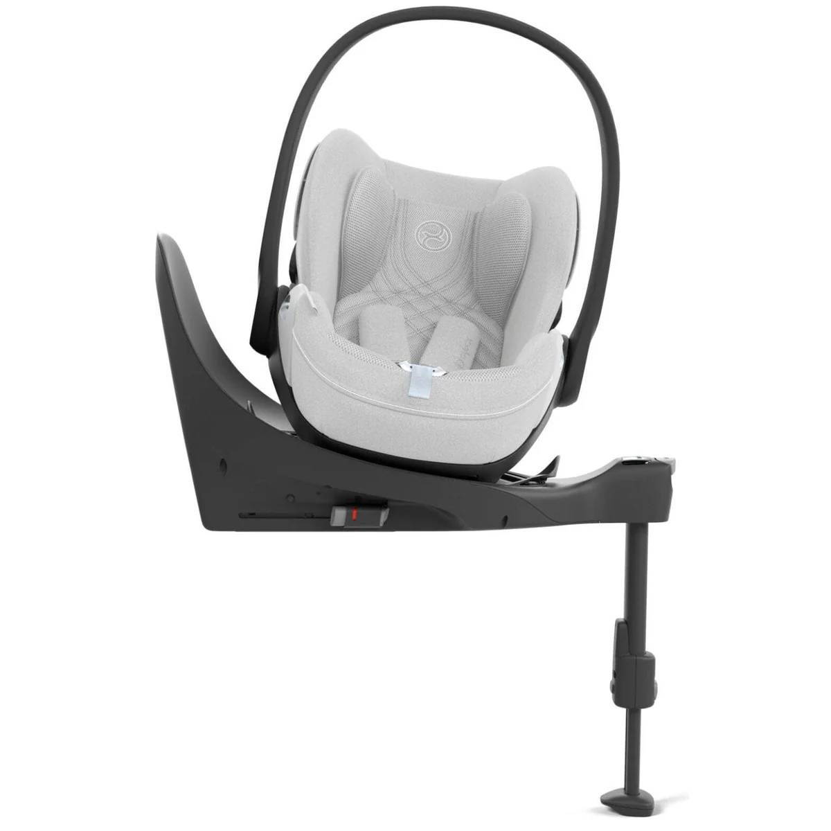 Автокрісло Cybex Cloud T Plus i-Size група 0+(45-87 см), біле база бік