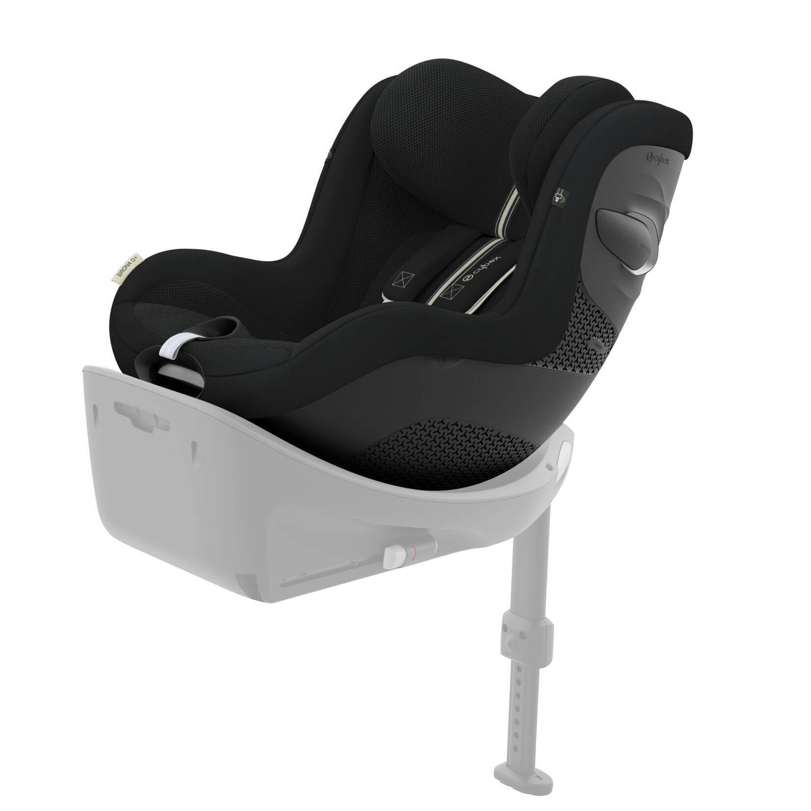Автокрісло Cybex Sirona G Plus i-Size група 0+_1(61-105 см), чорне без бази