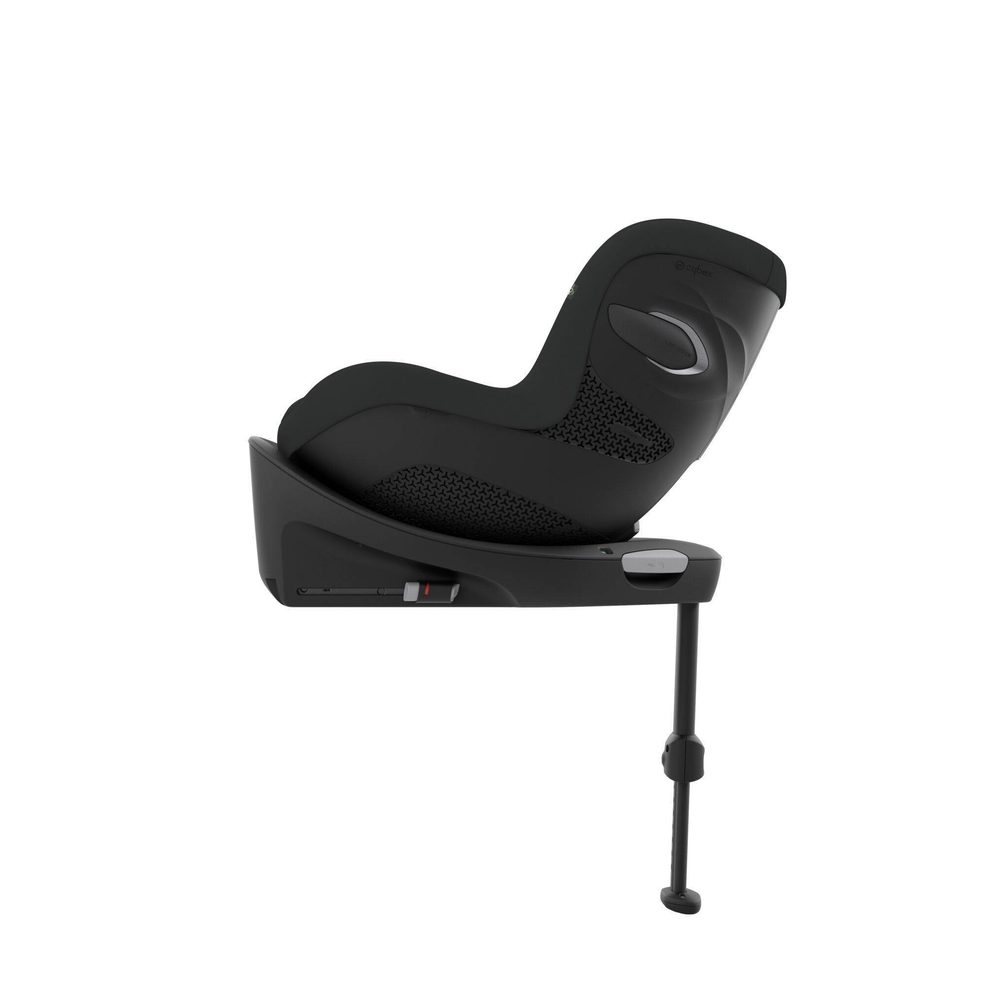 Автокрісло Cybex Sirona G Plus i-Size група 0+_1(61-105 см), чорне бік база