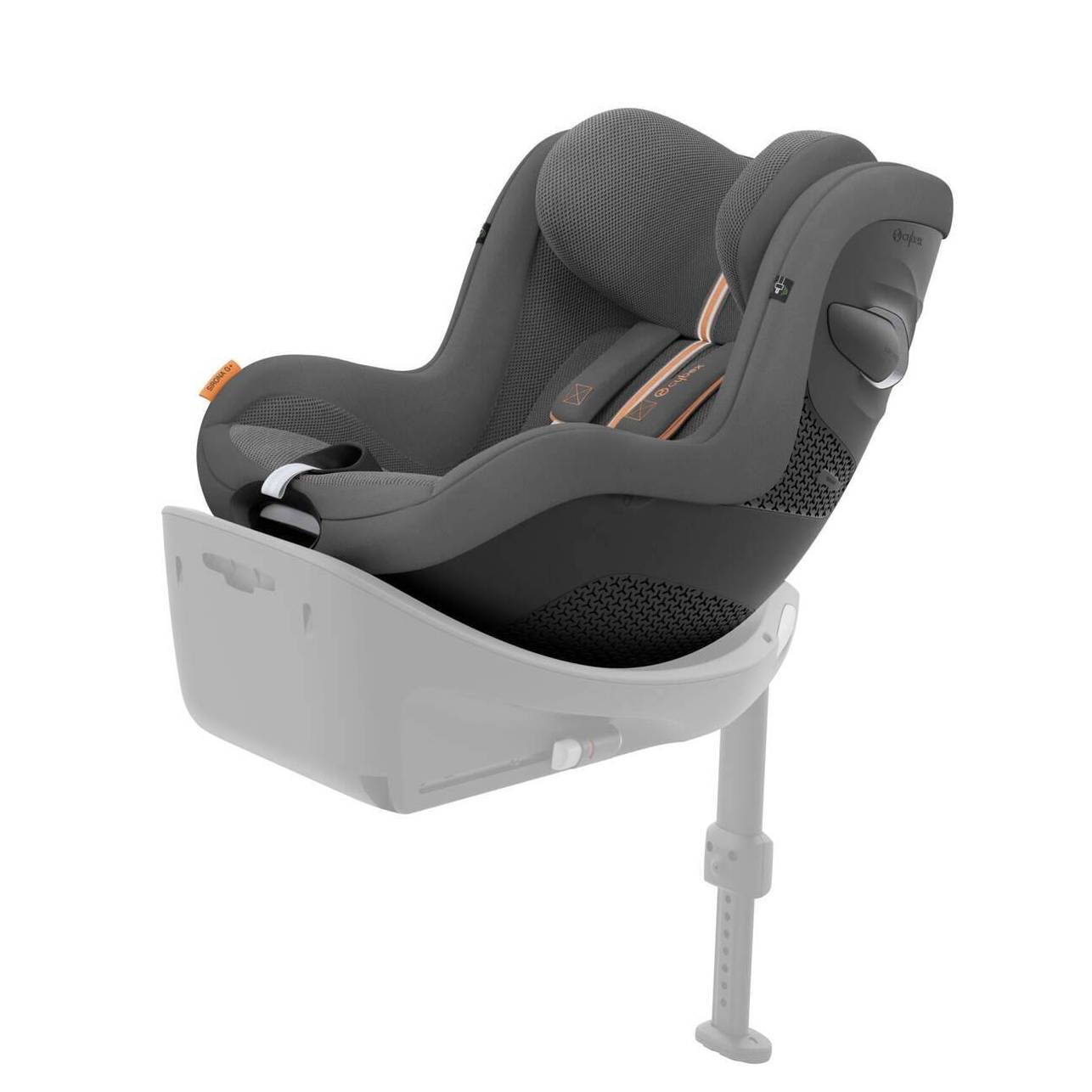 Автокрісло Cybex Sirona G Plus i-Size група 0+_1(61-105 см), сіре без бази нове