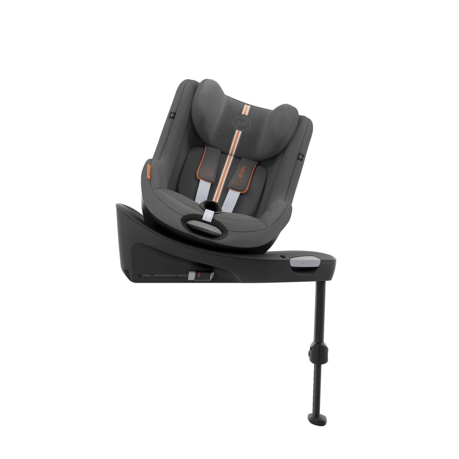 Автокрісло Cybex Sirona G Plus i-Size група 0+_1(61-105 см), сіре бік|