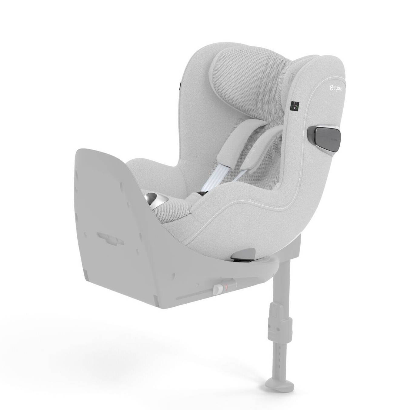 Автокрісло Cybex Sirona T Plus i-Size група 0+_1(45-105 см), біле без бази