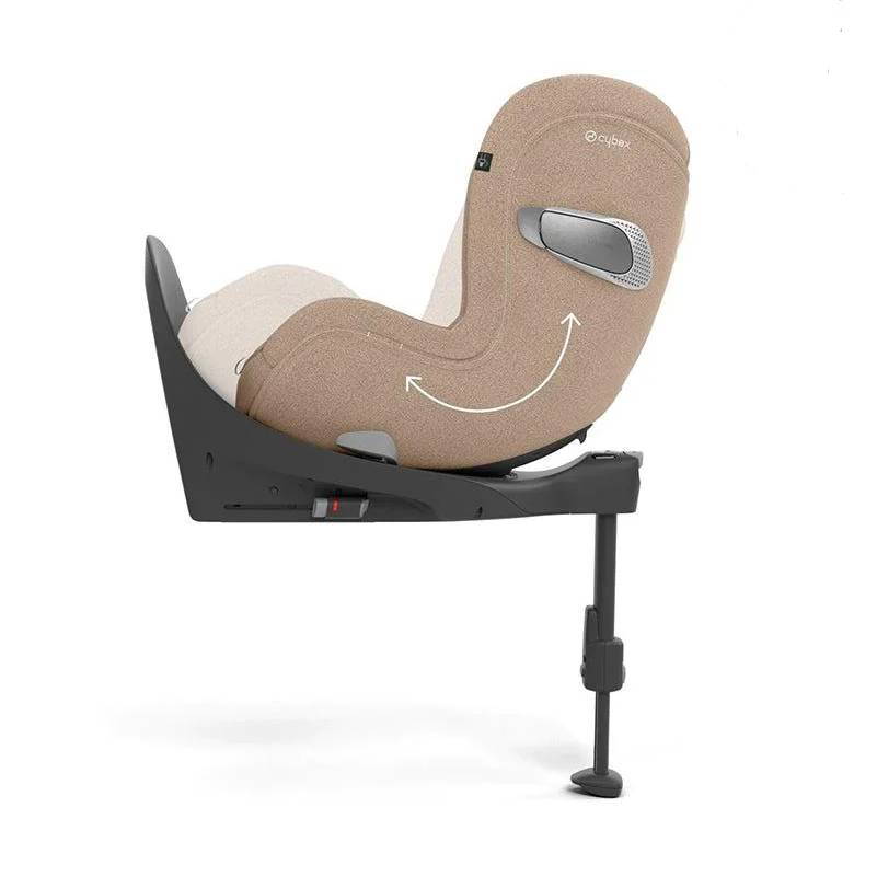 Автокрісло Cybex Sirona T Plus i-Size група 0+_1(45-105 см), регулювання бежеве
