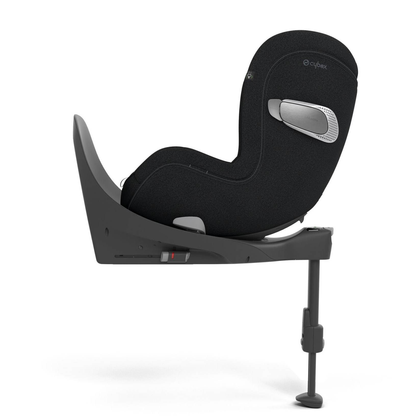 Автокрісло Cybex Sirona T Plus i-Size група 0+_1(45-105см), чорне бік