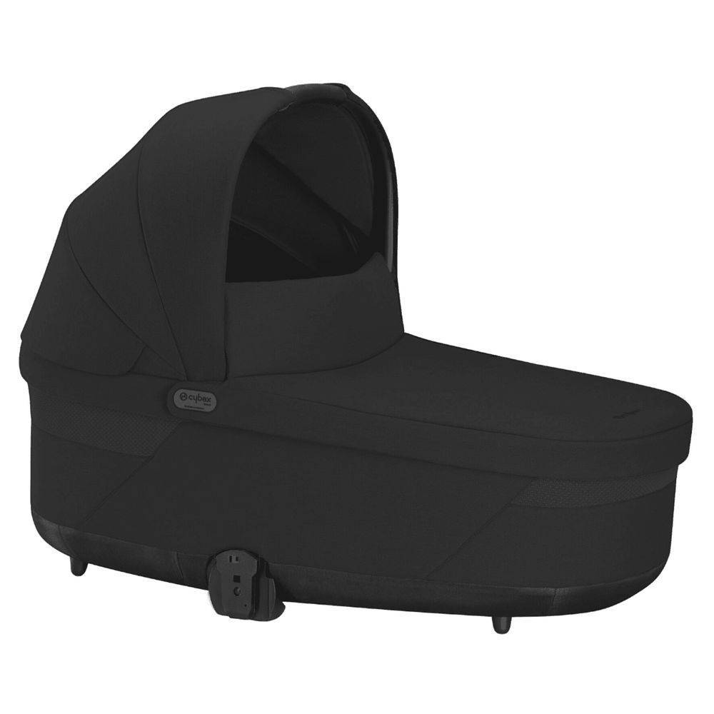 Коляска 2 в 1 Cybex Balios S Lux Black, чорна люлька окремо|