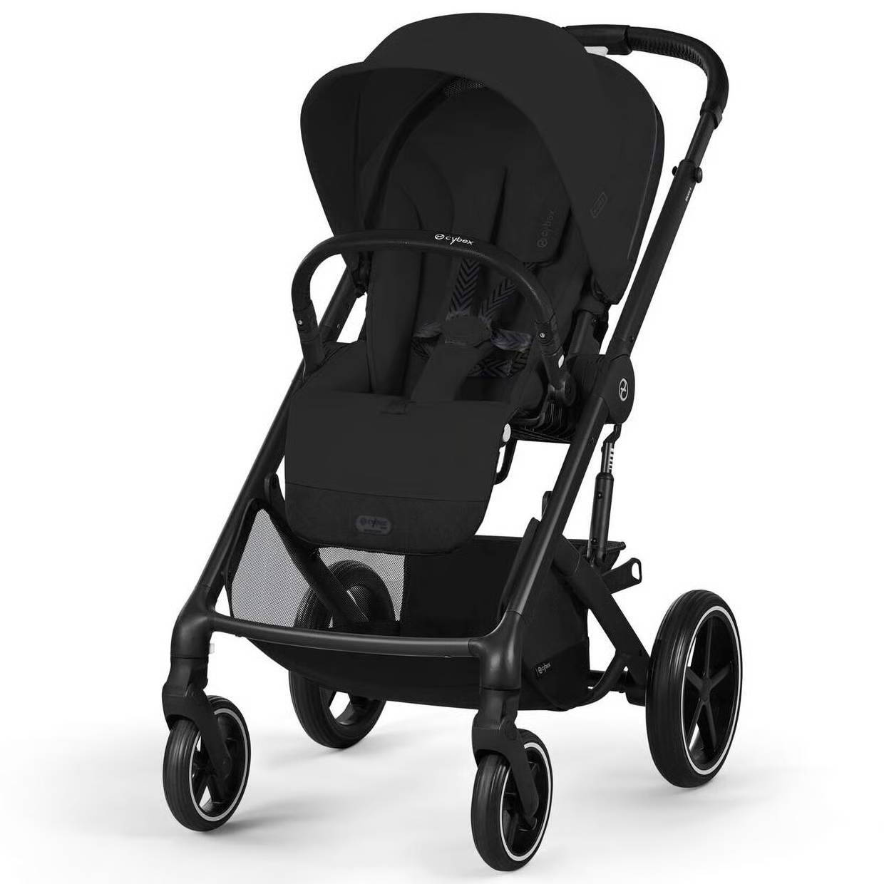 Коляска 2 в 1 Cybex Balios S Lux Black, чорна прогулянка