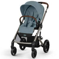 Коляска 2 в 1 Cybex Balios S Lux Blue, синя прямо