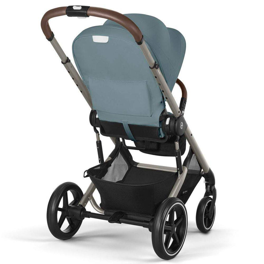 Коляска 2 в 1 Cybex Balios S Lux Blue, синя ручка