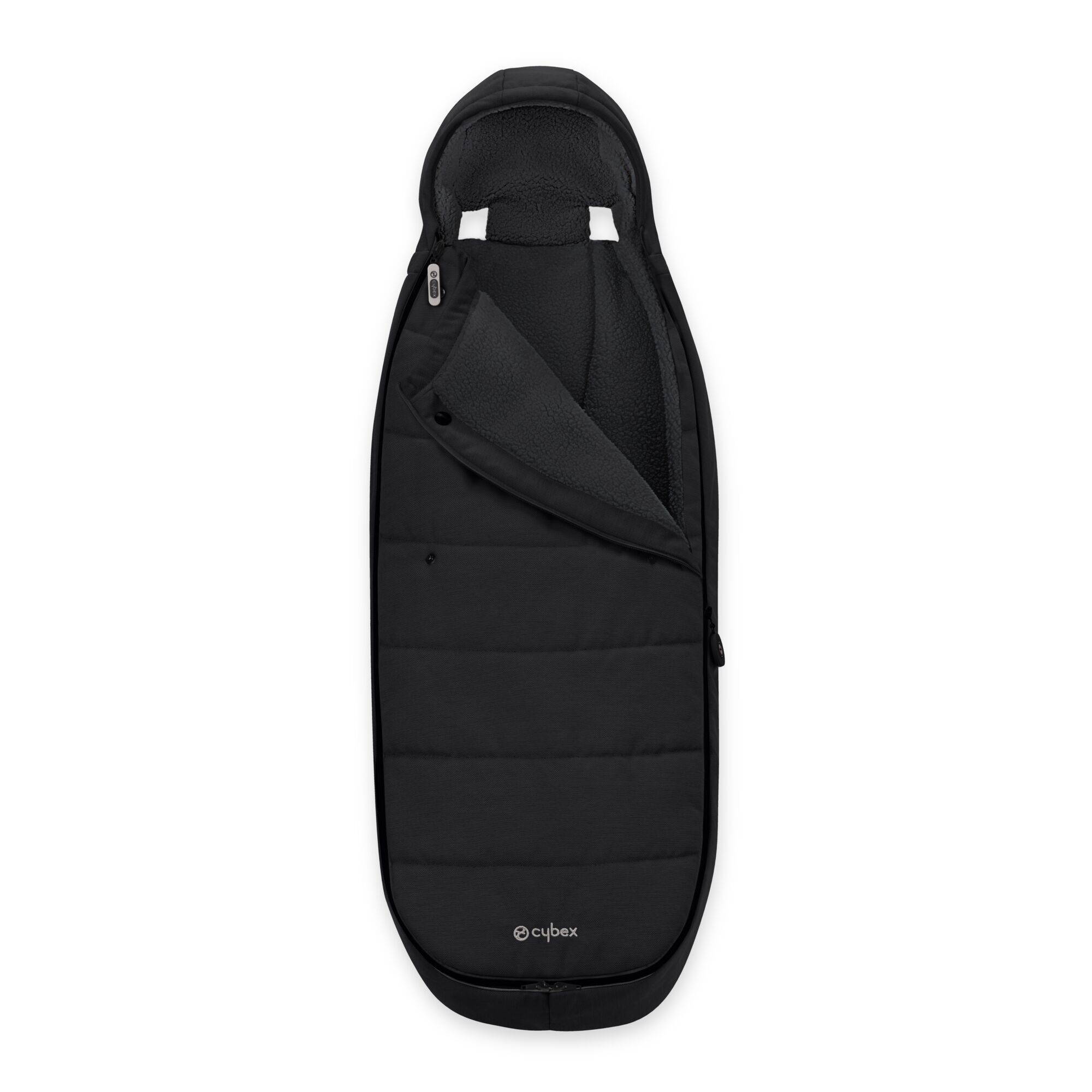Коляска 2 в 1 Cybex Balios S Lux, чохол для ніг чорний