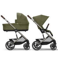 Коляска 2 в 1 Cybex Balios S Lux Green, зелена дві