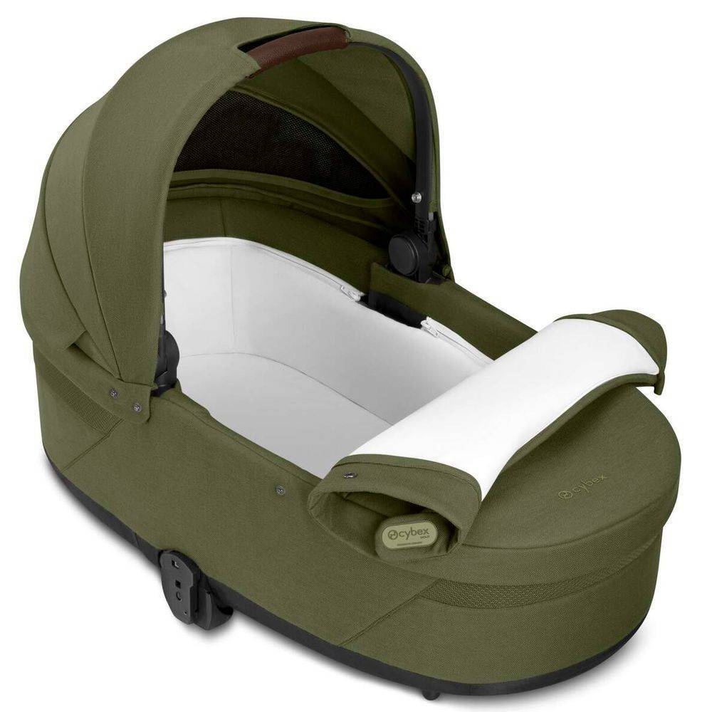 Коляска 2 в 1 Cybex Balios S Lux Green, зелена матрац