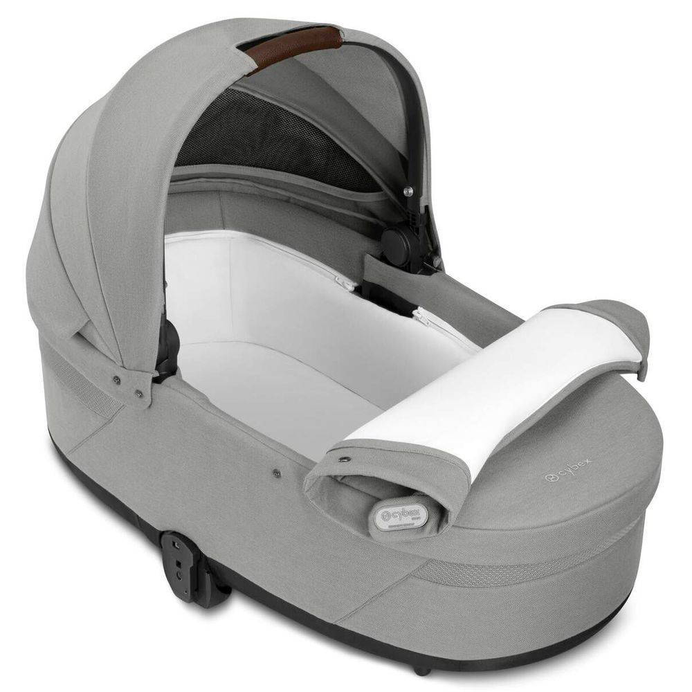 Коляска 2 в 1 Cybex Balios S Lux Grey, сіра матрац|