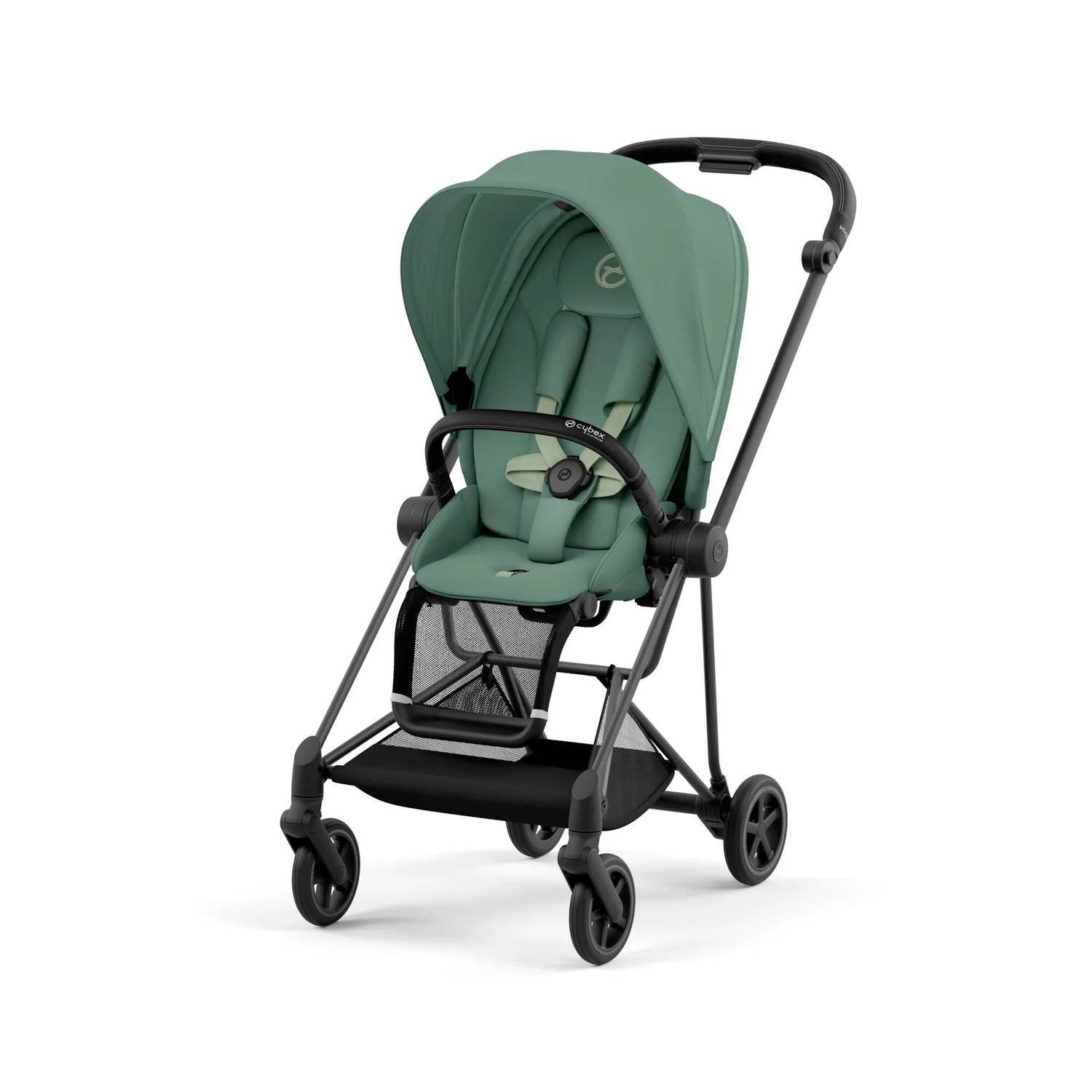 Коляска 2 в 1 Cybex Mios Matt Green, зелена прогулянка