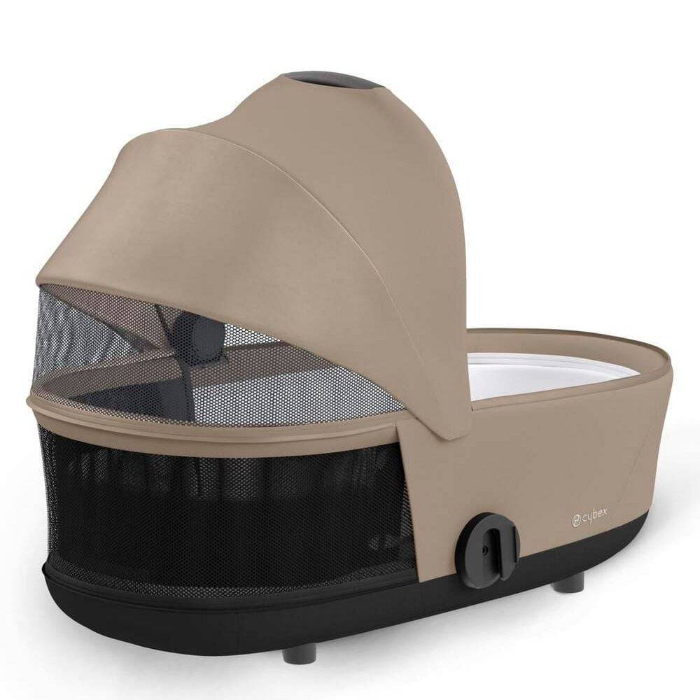 Коляска 2 в 1 Cybex Mios Rose Gold Beige, бежева вікно