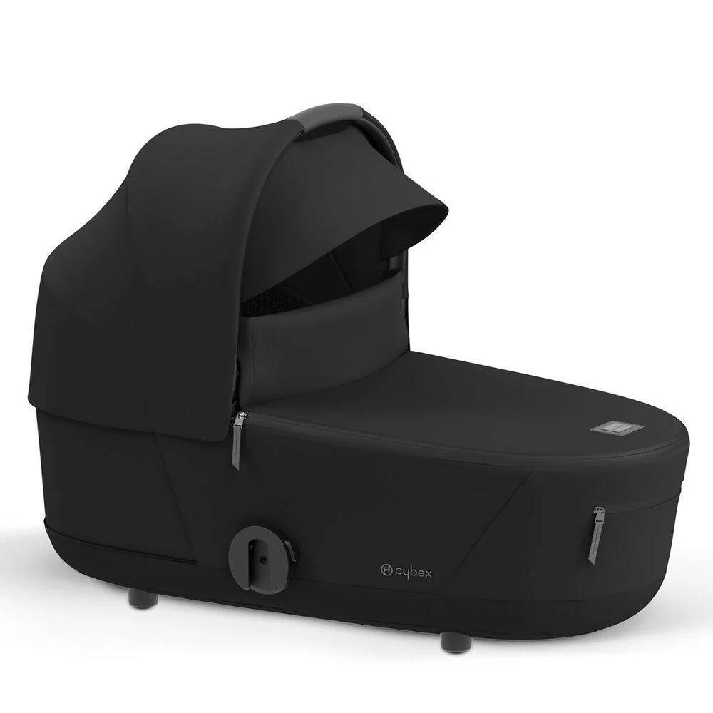Коляска 2 в 1 Cybex Mios Rose Gold Black, чорна люлька