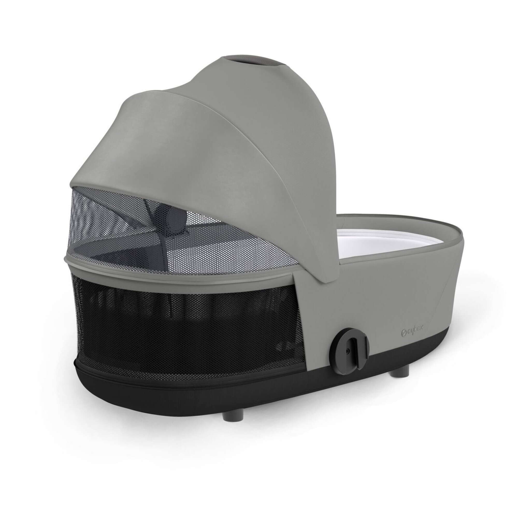 Коляска 2 в 1 Cybex Mios Rose Gold Grey, сіра вікно