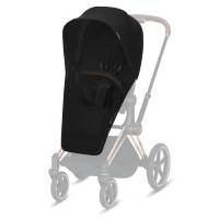 Коляска 2 в 1 Cybex Priam Rose Gold Black, чорна москітна вар-я