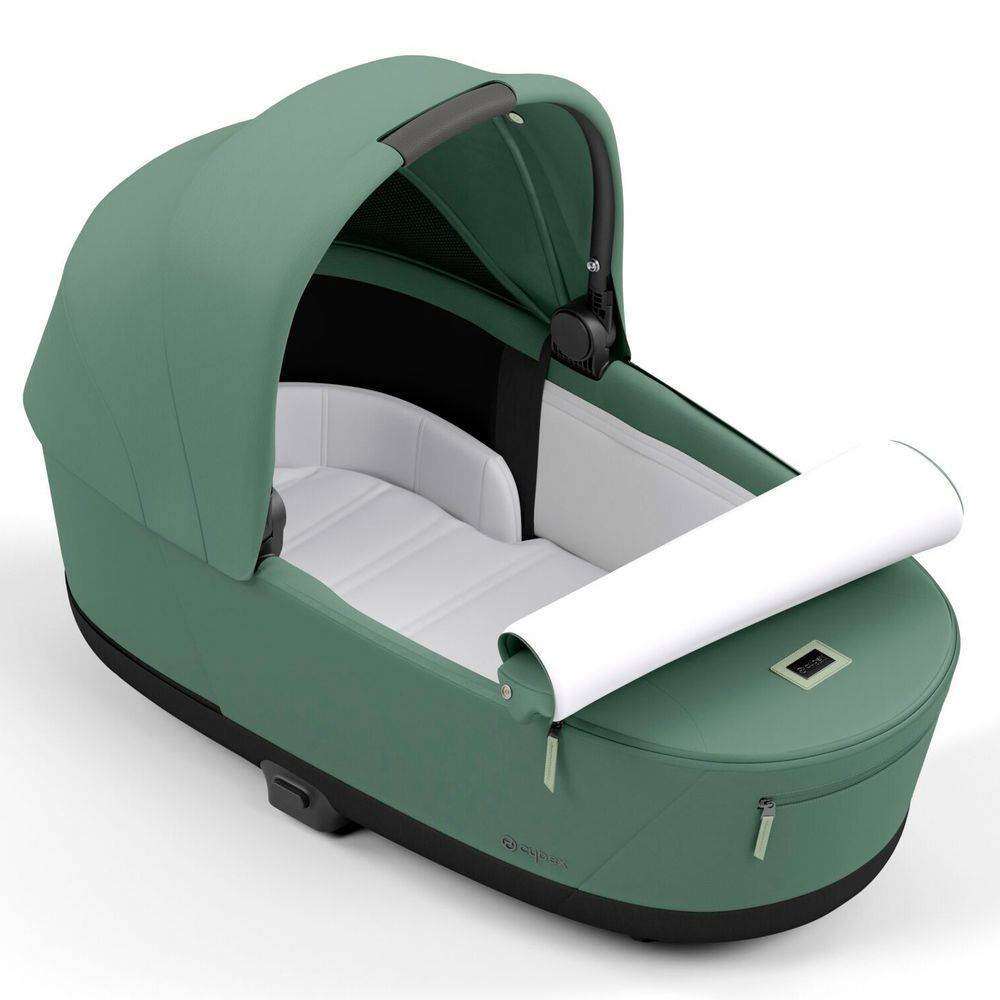 Коляска 2 в 1 Cybex Priam Rose Gold Green, зелена матрац