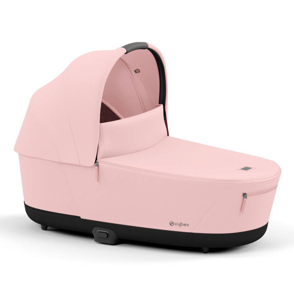 Коляска 2 в 1 Cybex Priam Rose Gold Pink, рожева люлька