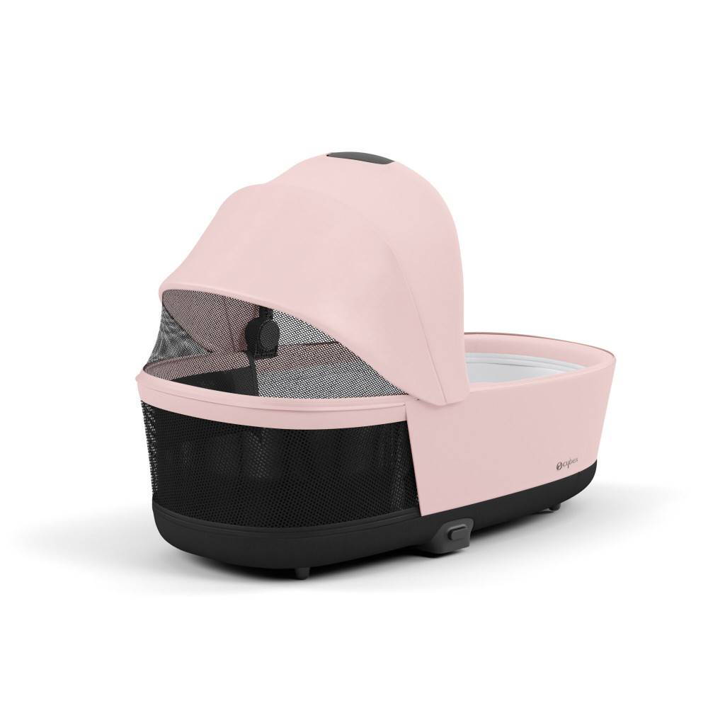 Коляска 2 в 1 Cybex Priam Rose Gold Pink, рожева сітка