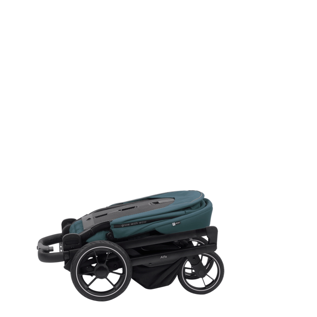 Складена прогулянкова коляска Carrello Alfa, блакитна 