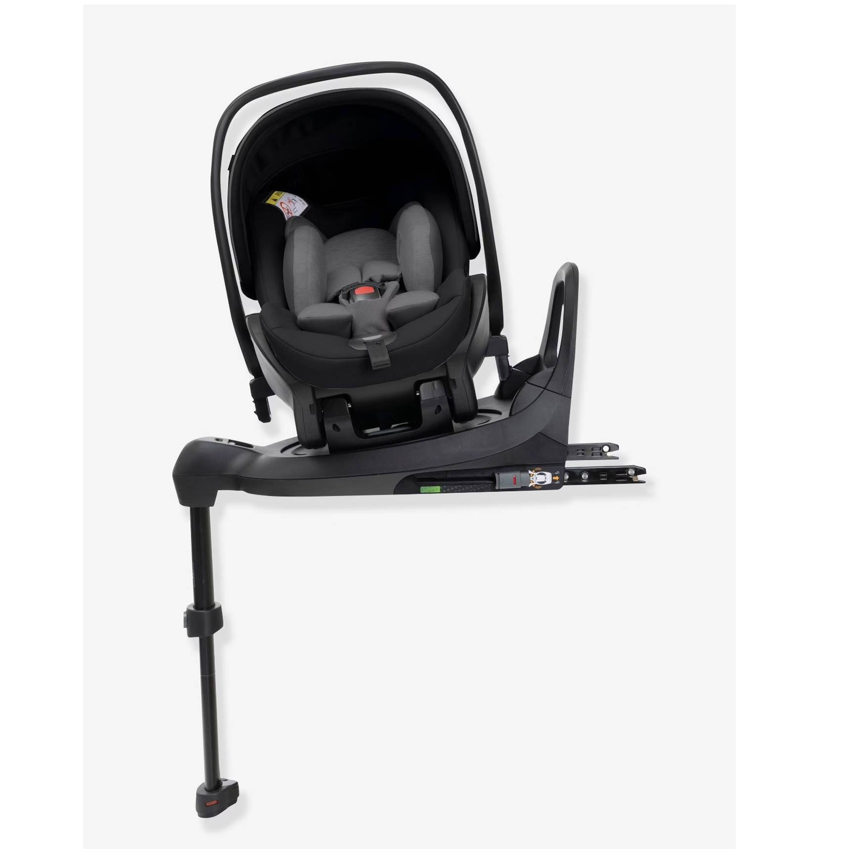 Автокрісло First-Seat Recline i-Size Chicco група 0+(40-87 см), чорне база поворот