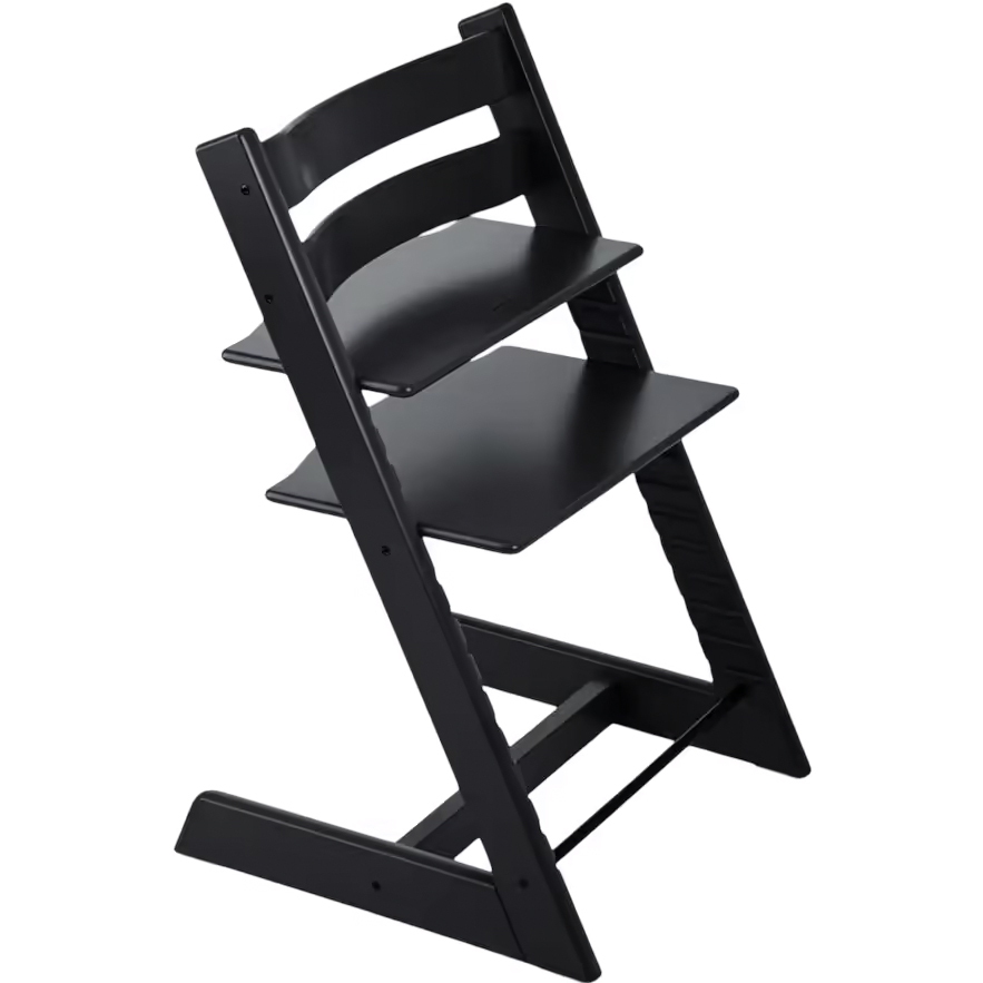 Стільчик для годування Tripp Trapp Stokke чорного кольору 
