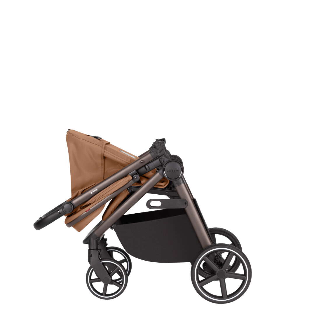 Прогулянкова коляска Carrello Bravo у процесі складання, вигляд збоку 