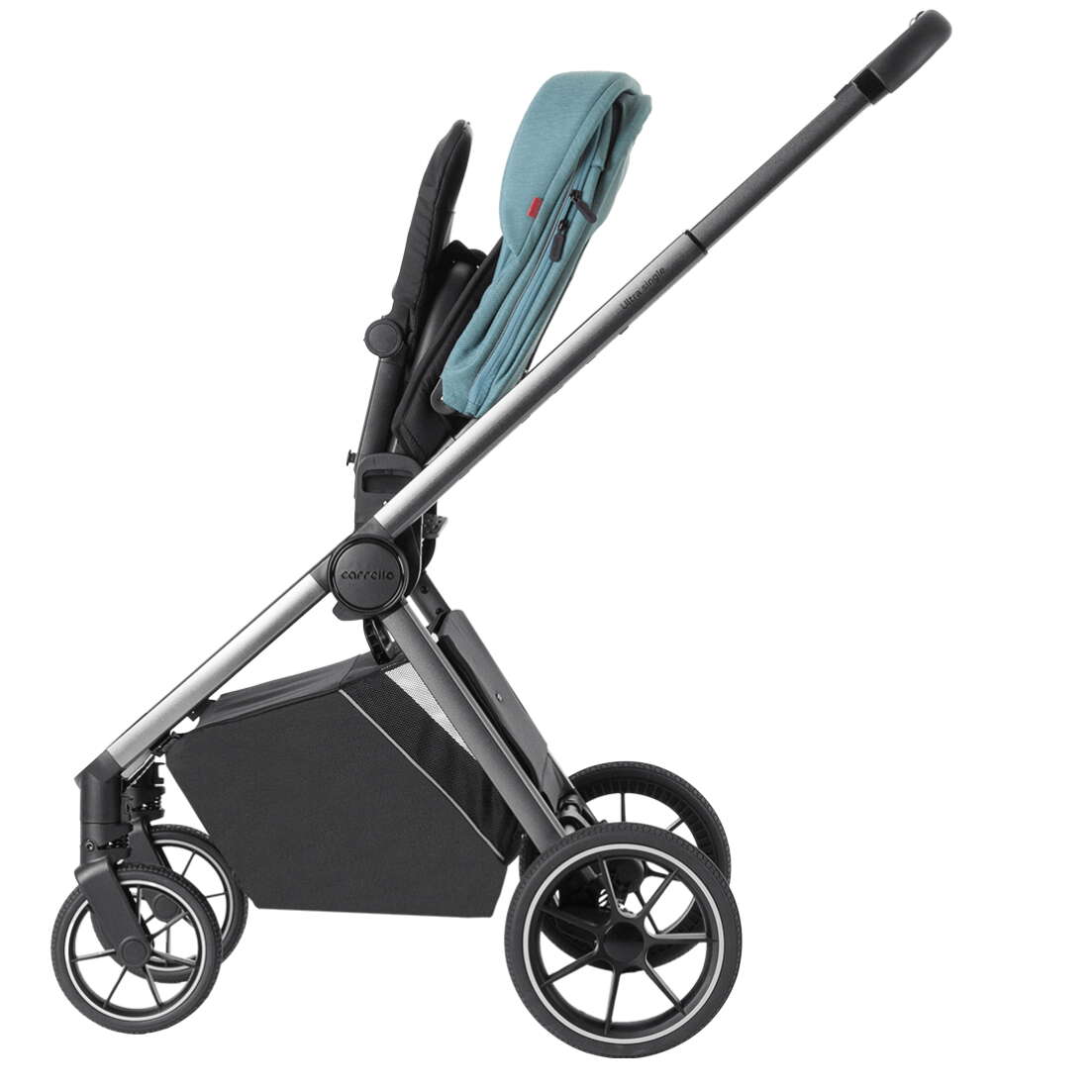 Carrello Ultra частково складена, вигляд збоку 