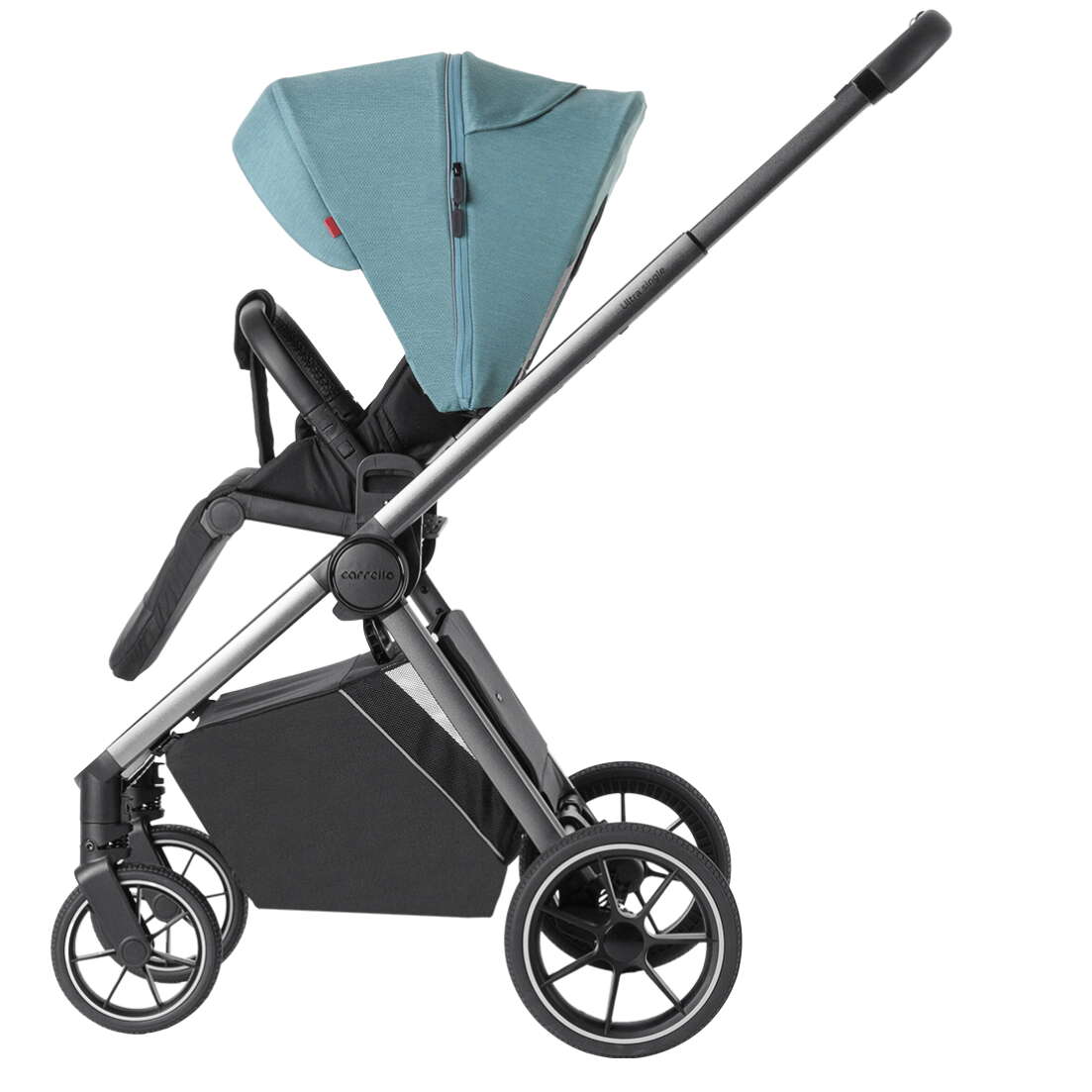 Прогулянкова коляска Carrello Ultra у складеному вигляді 