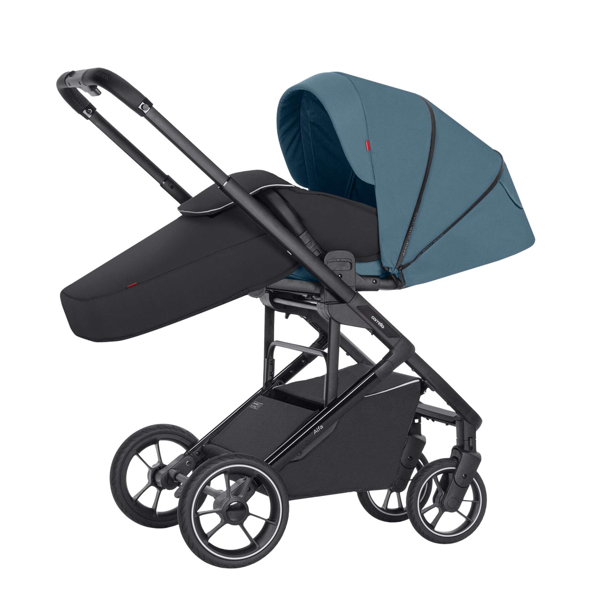 Прогулянкова коляска Carrello Alfa, блакитного кольору 