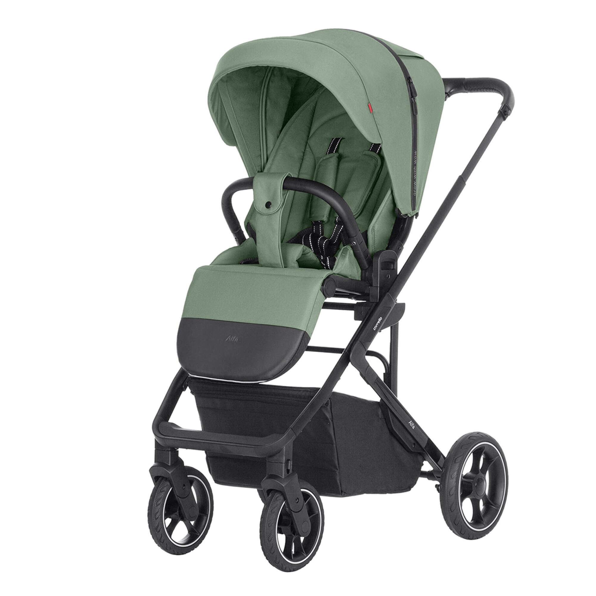 Прогулянкова коляска Carrello Alfa зелена 