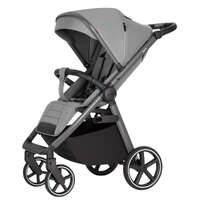  Прогулочная коляска Carrello Bravo SL Deluxe серая, вид сбоку