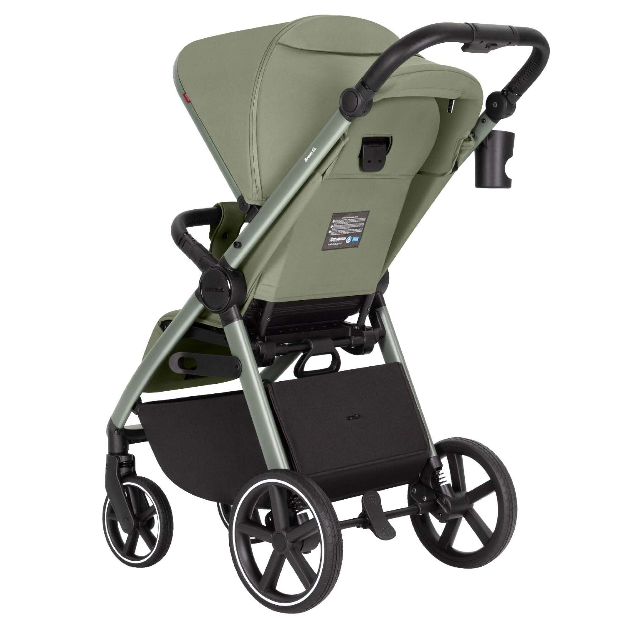 Carrello Bravo SL Deluxe зелена, вигляд ззаду 