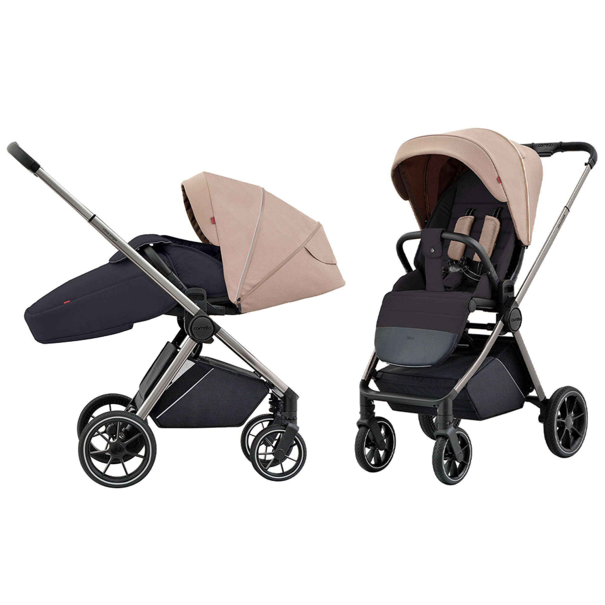 Carrello Ultra бежева — два ракурси 