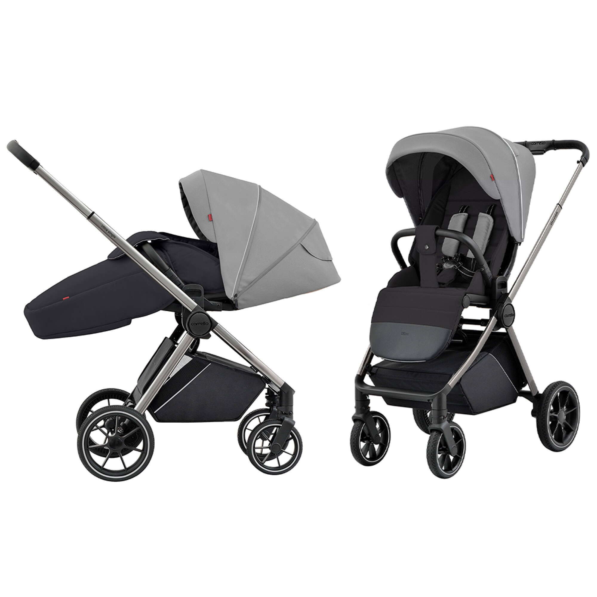 Carrello Ultra сіра — два ракурси 