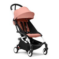 Коляска прогулянкова Stokke YOYO Newborn Shell White, рожева