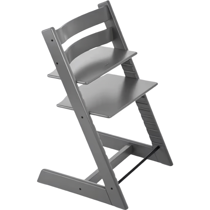 Стільчик для годування Tripp Trapp Stokke сірого кольору 