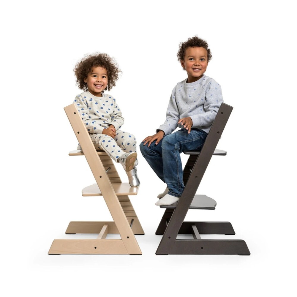 Стільчик для годування Тріп Трап Stokke, натуральний двоє
