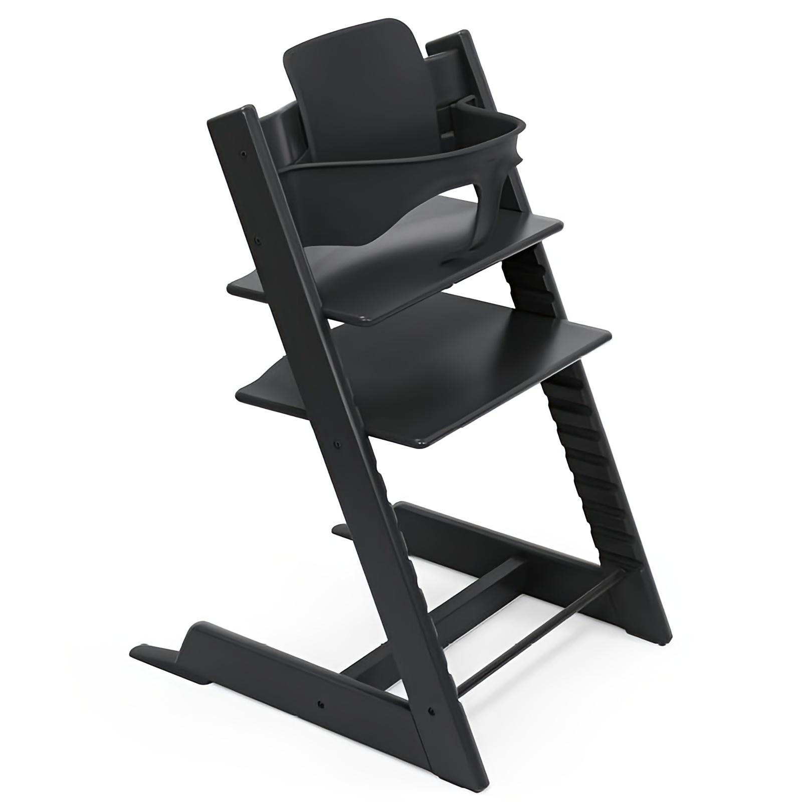 Стільчик для годування Tripp Trapp Stokke, чорний