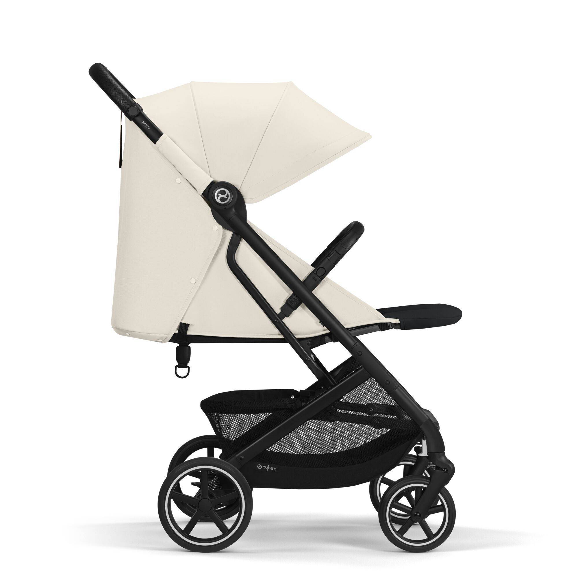 Коляска прогулянкова Cybex Beezy, біла бік