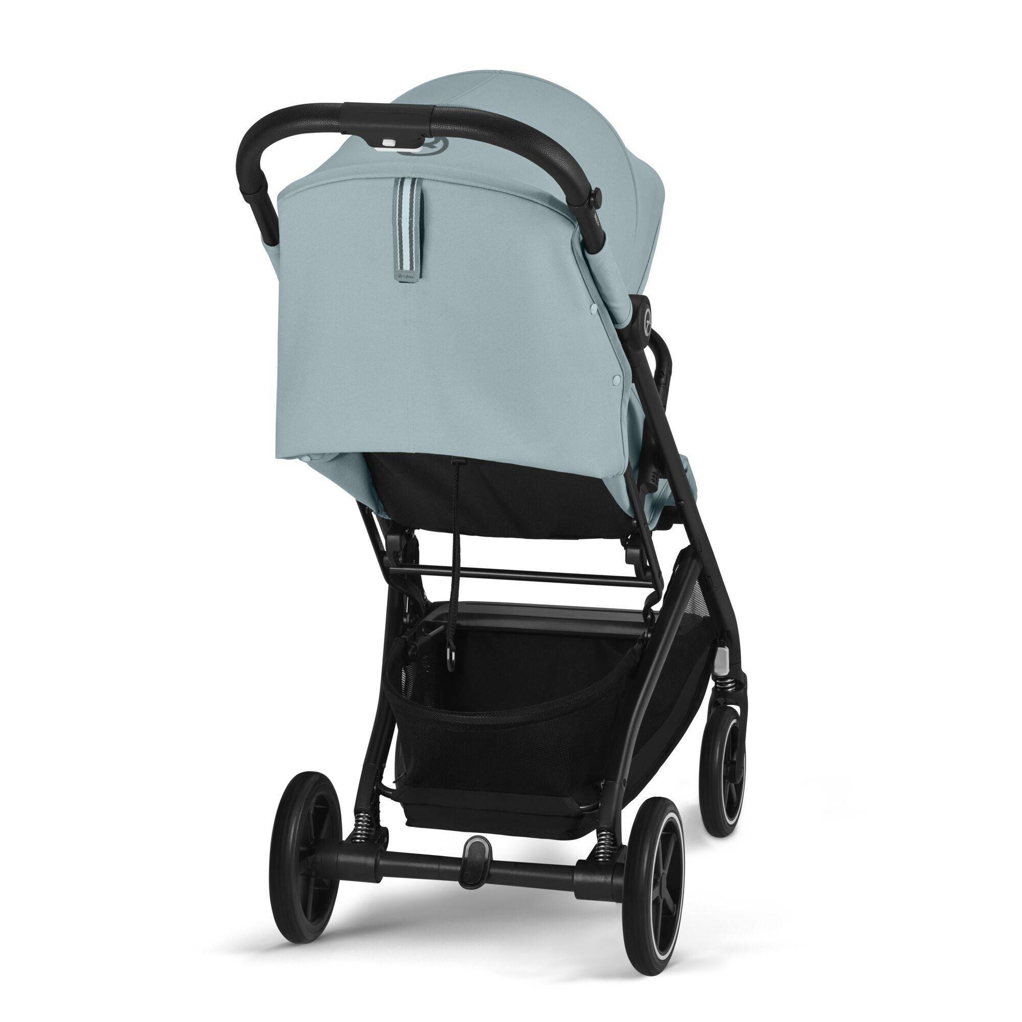 Коляска прогулянкова Cybex Beezy, блакитна капюшон
