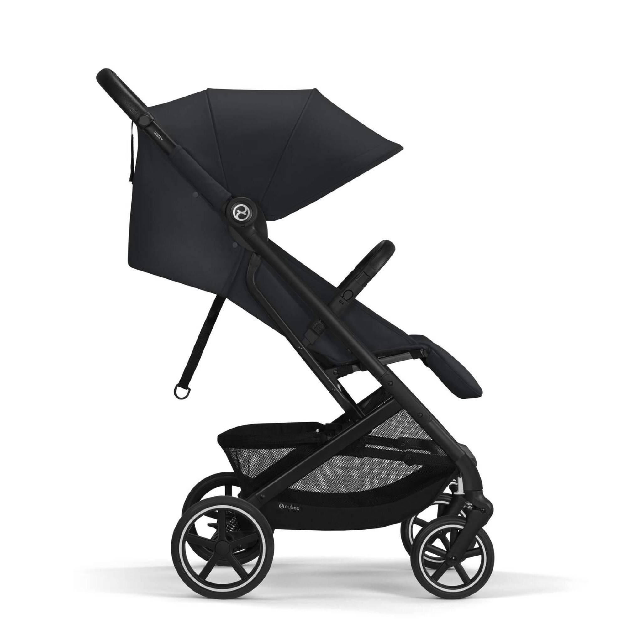 Коляска прогулянкова Cybex Beezy, чорна бік