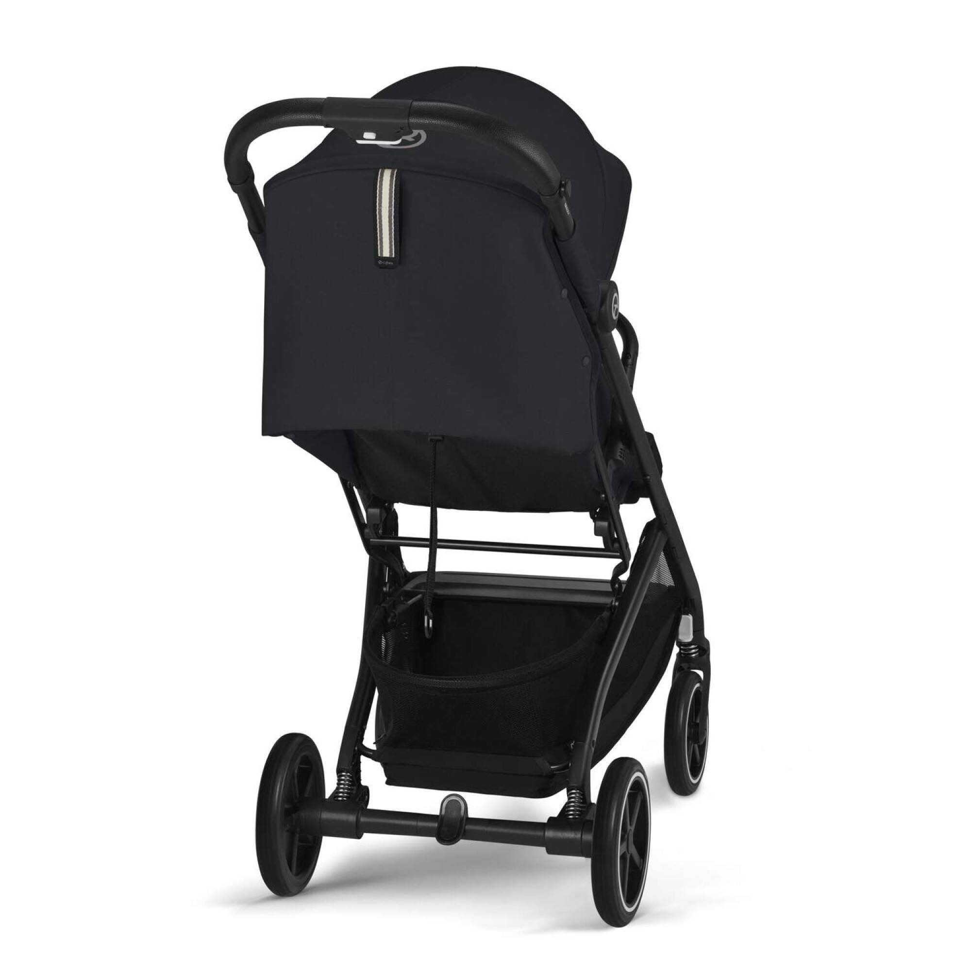 Коляска прогулянкова Cybex Beezy, чорна капюшон