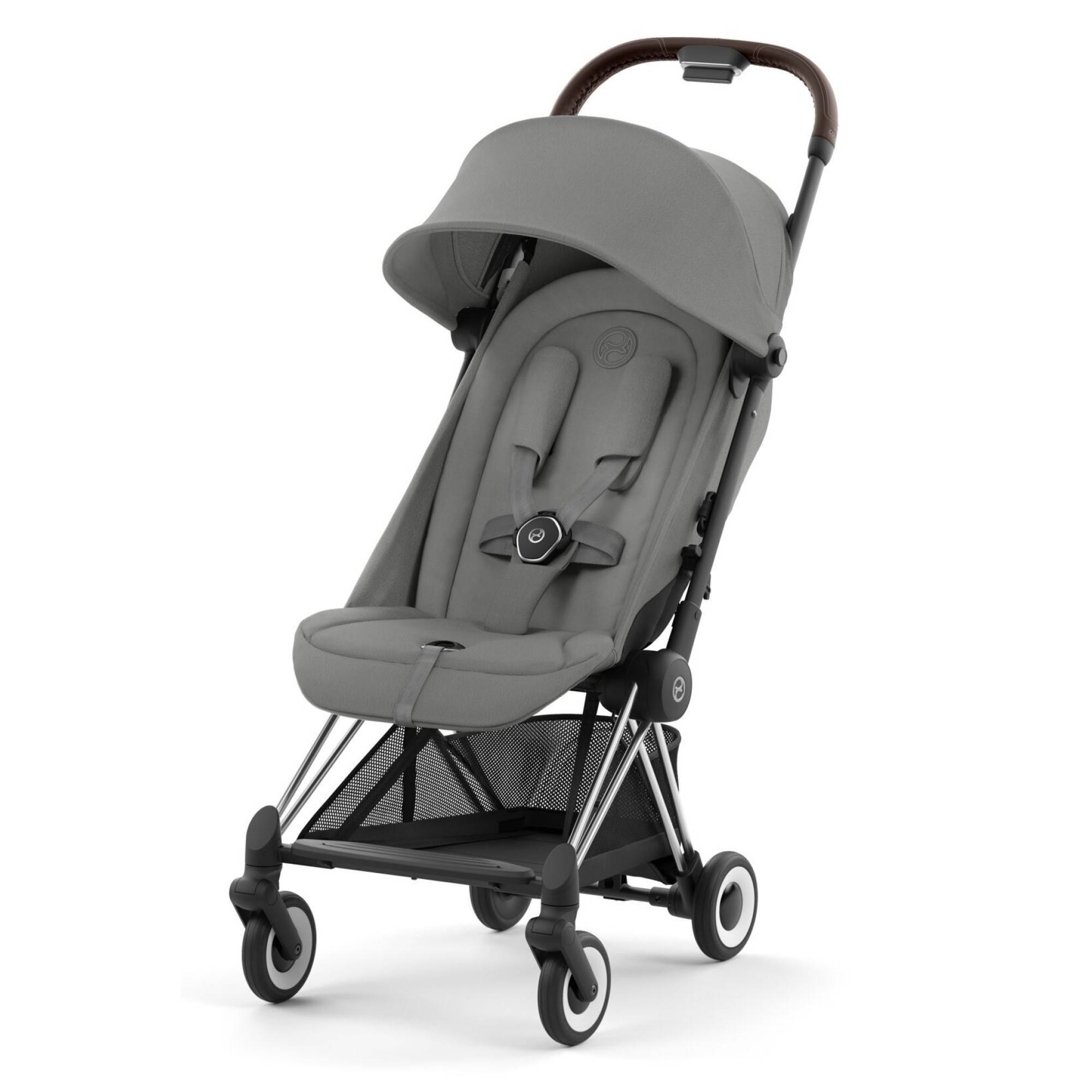 Коляска прогулянкова Cybex Coya Chrome, сіра