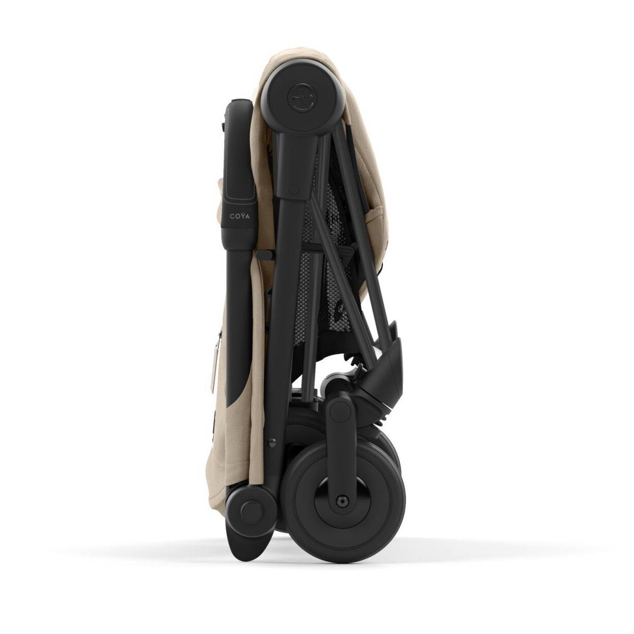 Коляска прогулянкова Cybex Coya Matt Black, бежева складання
