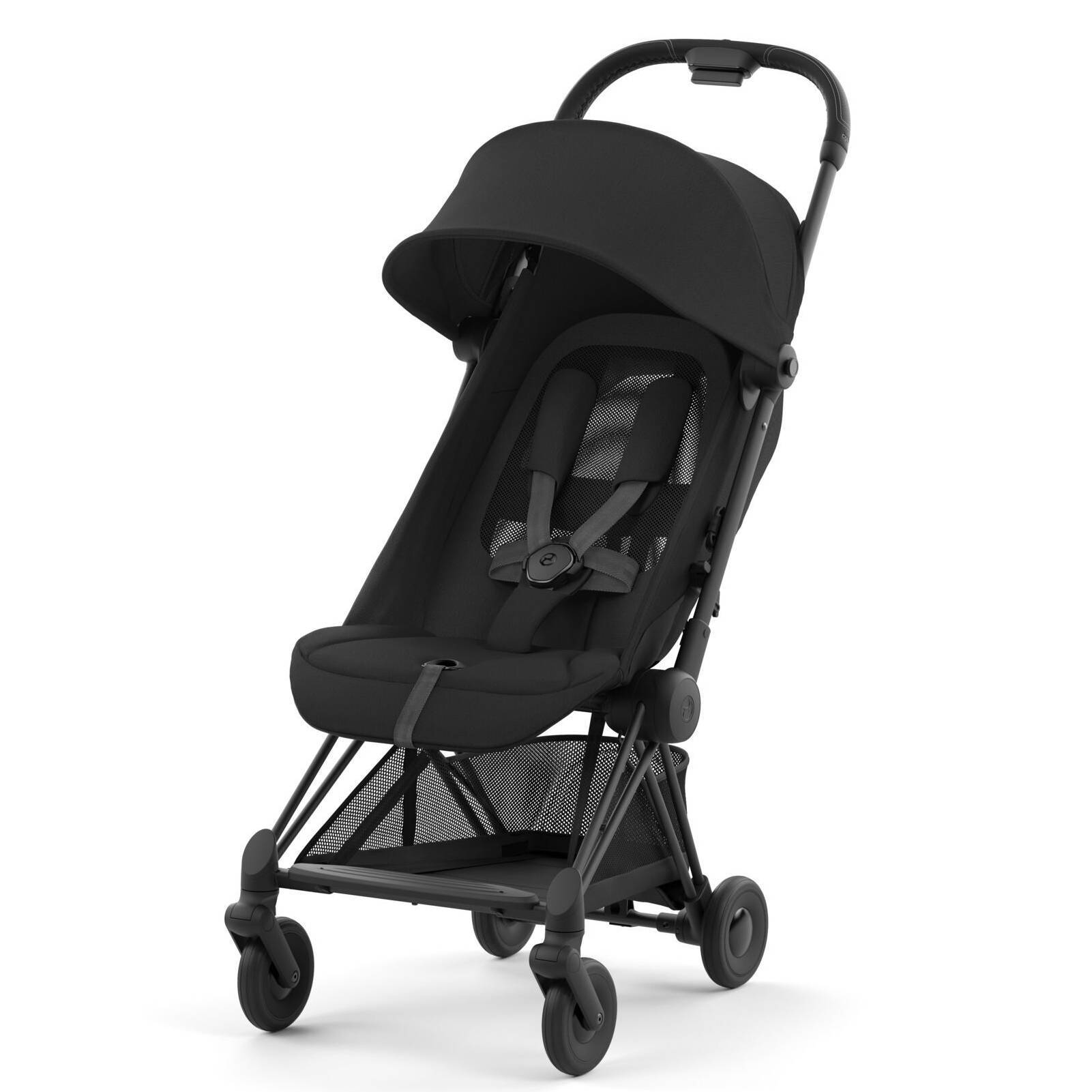 Коляска прогулянкова Cybex Coya Matt Black, чорна перед