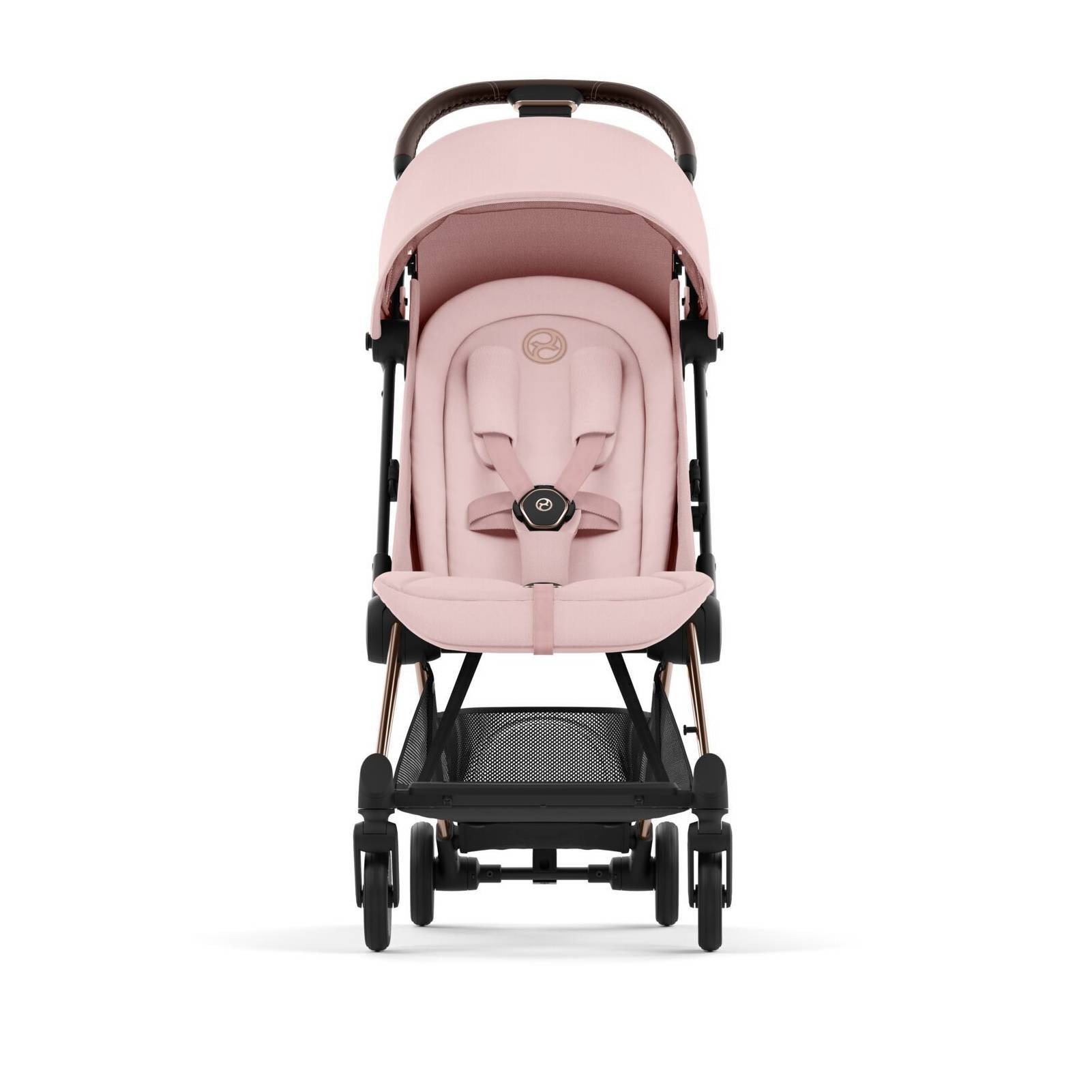 Коляска прогулянкова Cybex Coya Rose Gold, рожева прямо