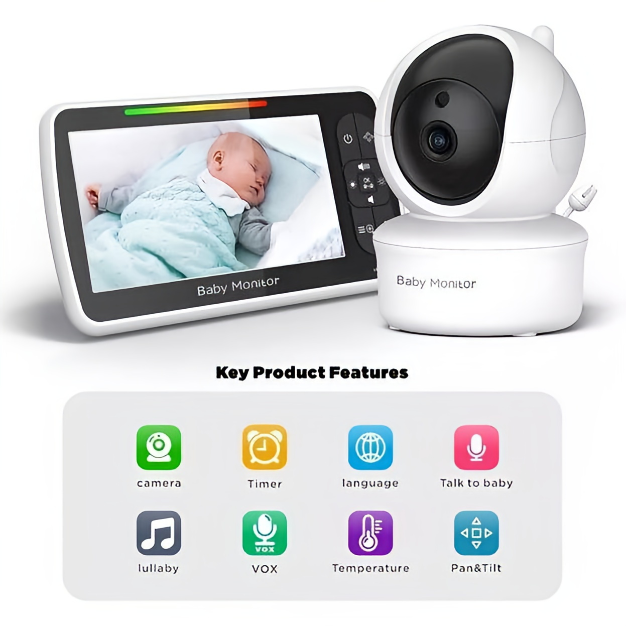 Видеонаблюдение Baby Monitor OnePro SM-650