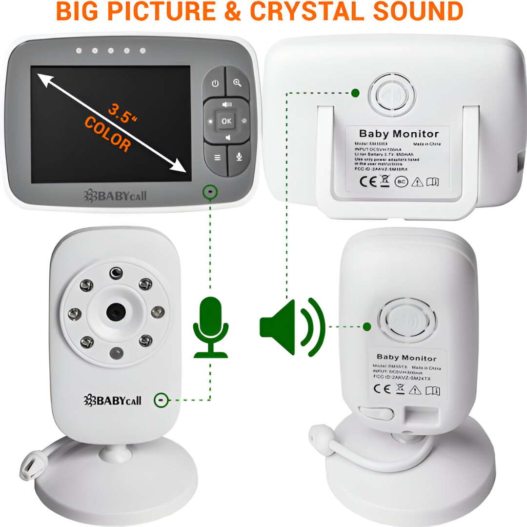 Видеоняня Baby Monitor SM-35 Звук